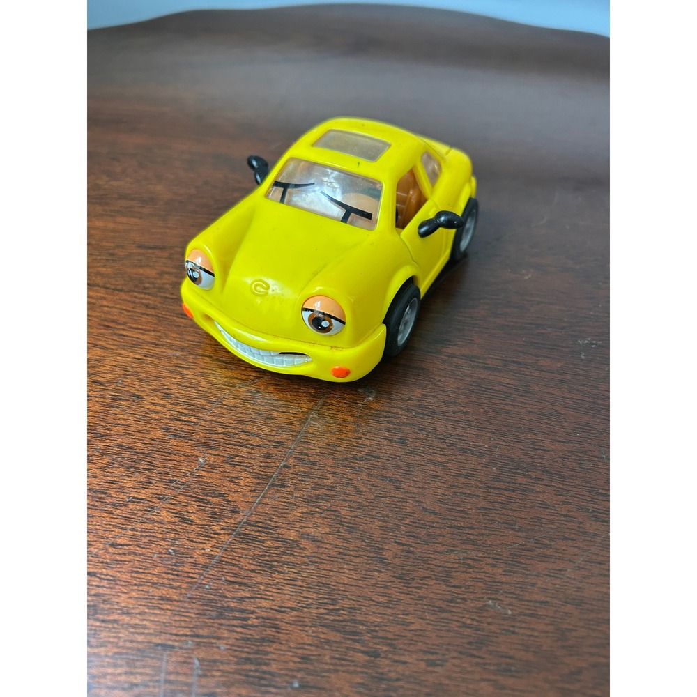 Chevron Cars Tina Turbo No 12 Yellow Collectible Toy Car Techron 1998